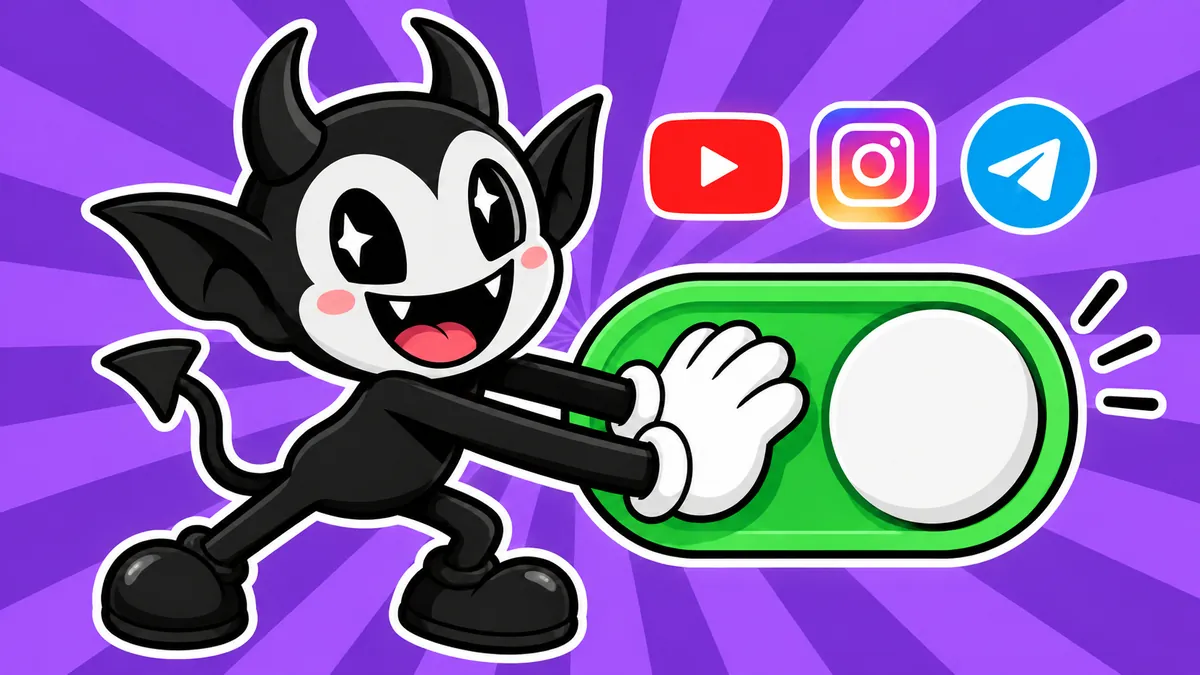 Маскот DoodleVPN. Что такое VPN простыми словами